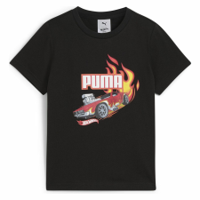 Puma X Hot Wheels Graphic Tee 63006901 Gyerek Fekete 116 gyerek póló