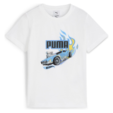 Puma X Hot Wheels Graphic Tee 63006902 Gyerek Fehér 110