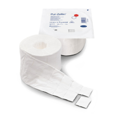 Pur-Zellin® papírvatta törlő (4x5 cm; 11 rétegű, 1 tekercs) gyógyászati segédeszköz