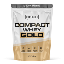 PureGold Compact Whey Gold fehérjepor - Vanilla Milkshake 500g vitamin és táplálékkiegészítő