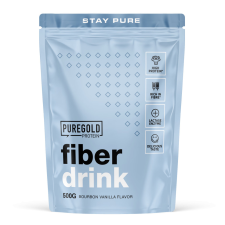 PureGold Fiber Drink - Bourbon Vanilla 500g vitamin és táplálékkiegészítő