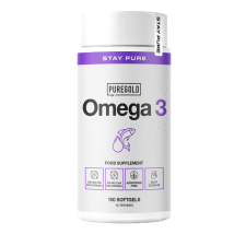 PureGold Omega 3 kapszula 100db vitamin és táplálékkiegészítő