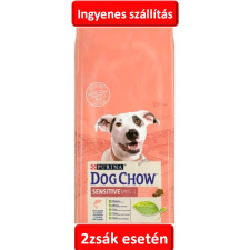 Purina Dog Chow 2db esetén : Dog Chow Sensitive lazachússal 14kg. kutyaeledel
