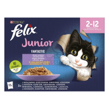  Purina Felix Fantastic Junior vegyes válogatás aszpikban - nedves macskaeledel 12 x 85 g macskaeledel