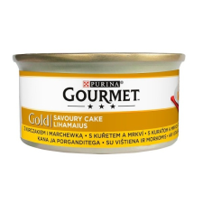 Purina Gourmet Gold Savoury Cake csirkével és sárgarépával 85 g macskaeledel