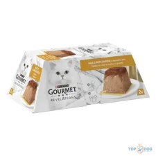 Purina GOURMET Revelations pástétom csirkével és szósszal nedves macskaeledel 2x57gr macskaeledel