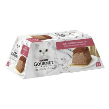 Purina Gourmet Revelations - Pastétom (lazac,szósz) macskák részére (2x57g) macskaeledel