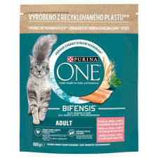 PURINA ONE 800g Adult lazaccal és telj. kiőrlésű gabonával macskaeledel