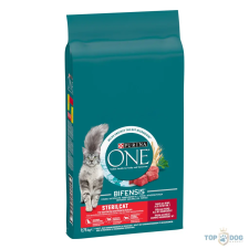 Purina ONE 9,75kg Steril marha macskaeledel