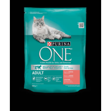Purina ONE Adult Bifensis (lazac,gabona) száraztáp felnőtt macskák részére (800g) macskaeledel