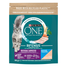 Purina One Bifensis Difficult Appetite száraz macskaeledel - tőkehal, pisztráng 800 g macskaeledel
