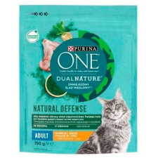  Purina ONE Dual Nature Adult - száraztáp (Csirke, spirulina) felnőtt macskák részére (750g) macskaeledel
