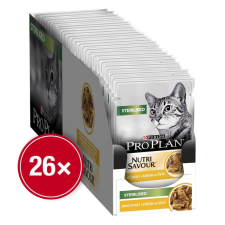Purina Pro Plan Cat STERILISED csirke lében, 26 x 85 g macskaeledel