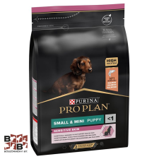  PURINA PRO PLAN Small &amp; Mini Puppy Sensitive Skin Salmon 3 kg kutyaeledel