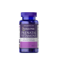 Puritan s Pride Multivitamin kapszula Kismamáknak (100 Bevonatos Kapszula) vitamin és táplálékkiegészítő