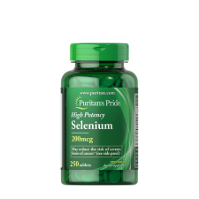 Puritan s Pride Szelén 200 mcg - Selenium (250 Tabletta) vitamin és táplálékkiegészítő
