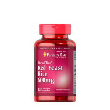 Puritan s Pride Vörös Rizs Kivonat 600 mg (120 Kapszula) vitamin és táplálékkiegészítő