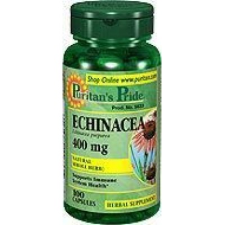 Puritans Pride Echinacea 400mg 100 db vitamin és táplálékkiegészítő