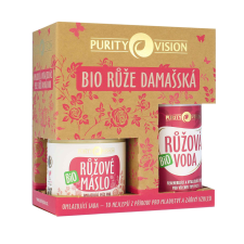 Purity Vision BIO Rose SET Rose Water 100ml + Body Butter 120ml kozmetikai ajándékcsomag