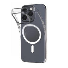 Puro 03 MagSafe szilikon tok iPhone 16 Pro Max - átlátszó tok és táska