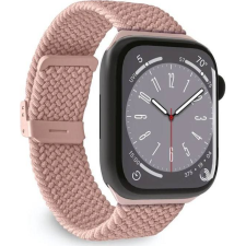 Puro Apple Watch 38/40/41mm Szövet Okosóra Szíj - Rózsaszín (PUR666) okosóra kellék