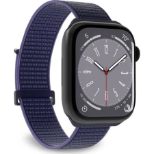Puro Apple Watch 42/44/45/ Szövet Okosóra szíj - Kék (PUR647) okosóra kellék