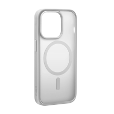 Puro Gradient MagSafe szilikon Tok iPhone 15 Pro Max-hoz - Ezüst tok és táska