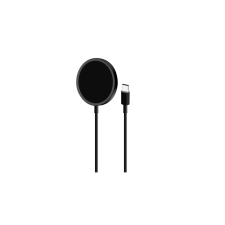 Puro MagSafe Wireless Qi töltő - Fekete (15W) mobiltelefon kellék