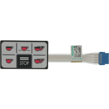  PUSH-BUTTON PANEL MEMBRANE 6 BUTTONS kávéfőző kellék