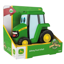 Push N Roll John Deere traktor autópálya és játékautó