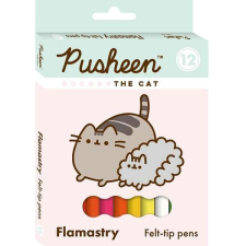  Pusheen Cat cicás filctoll 12 db-os készlet filctoll, marker