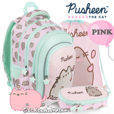  Pusheen Cat iskolatáska, hátizsák SZETT - Pink iskolatáska