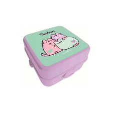 Pusheen cicás műanyag uzsonnás doboz - lila (679810) uzsonnás doboz
