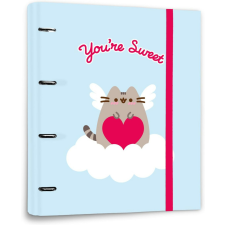 Pusheen Pusheen cicás gyűrűskönyv A/4, 4 gyűrűs, Purrfect Love Collection gyűrű