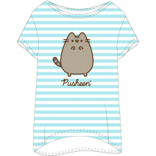  Pusheen Striped női rövid hálópóló M női póló