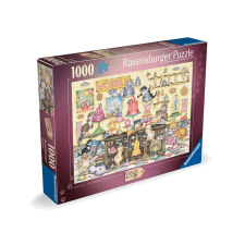  Puzzle 1000 db - Őrült macskák (16587) puzzle, kirakós