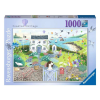  Puzzle 1000 db - Parti házikó (09987)