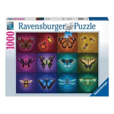  Puzzle 1000 db - Szárnyas rovarok puzzle, kirakós