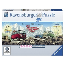  : Puzzle 1000 db - VW kisbuszok - puzzle puzzle, kirakós