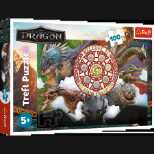  Puzzle 100 darabból - Sárkányok akcióban puzzle, kirakós