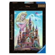  Puzzle 100 db - Disney kastély Csipkerózsika puzzle, kirakós