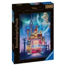  Puzzle 100 db - Disney kastély Hamupipőke puzzle, kirakós