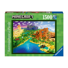  Puzzle 1500 db - A Minecraft világa (75621) puzzle, kirakós