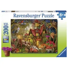  Puzzle 200 db - Erdei házikó puzzle, kirakós