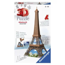  Puzzle 3D 54 db - Mini Eiffel torony puzzle, kirakós