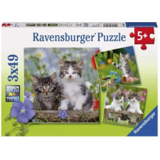  Puzzle 3x49 db - Édes kiscicák puzzle, kirakós