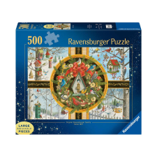  Puzzle 500 db - Karácsonyi énekesmadarak (16598) puzzle, kirakós