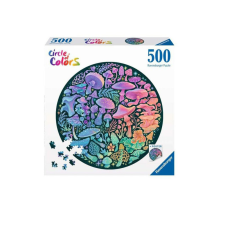  Puzzle 500 db kör - Gombák puzzle, kirakós