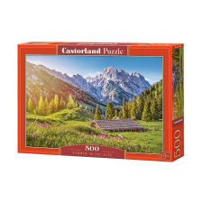 Puzzle 500 db. Nyár az Alpokban puzzle, kirakós