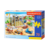  Puzzle 70 darab Big Construction Site